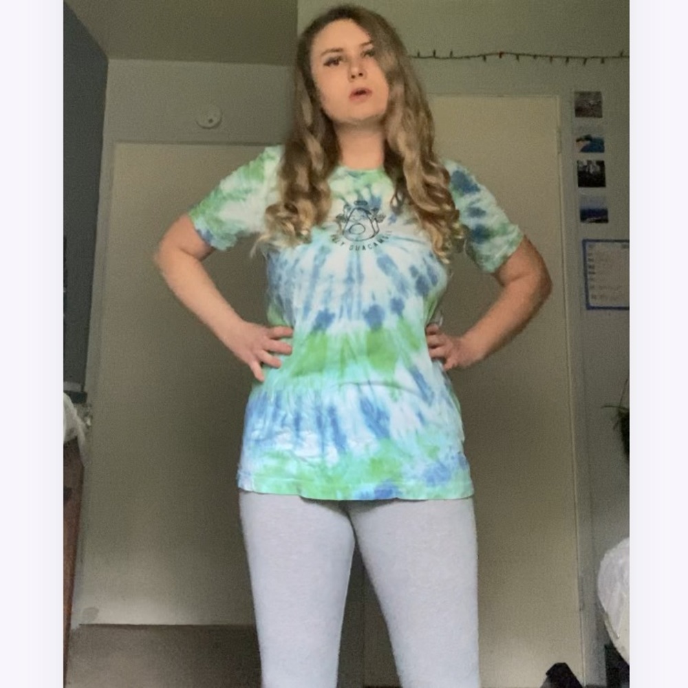 holy guacamole tye dye size m